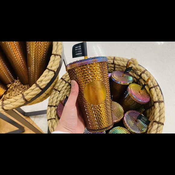 Starbucks honeycomb 50 year anniversary cold cup - Picture 1 of 2